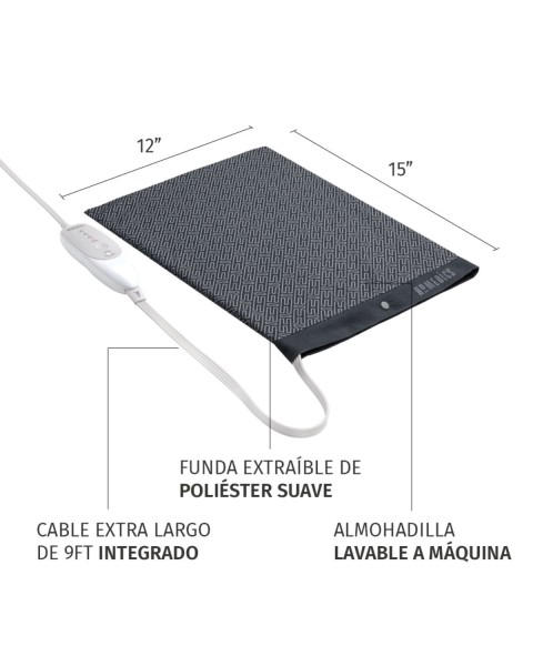 Almohadilla Térmica HP-10ASJ-GY HoMedics