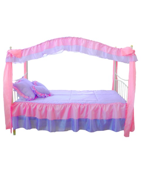 Cama Princesa Almendra + Coordinado Lila