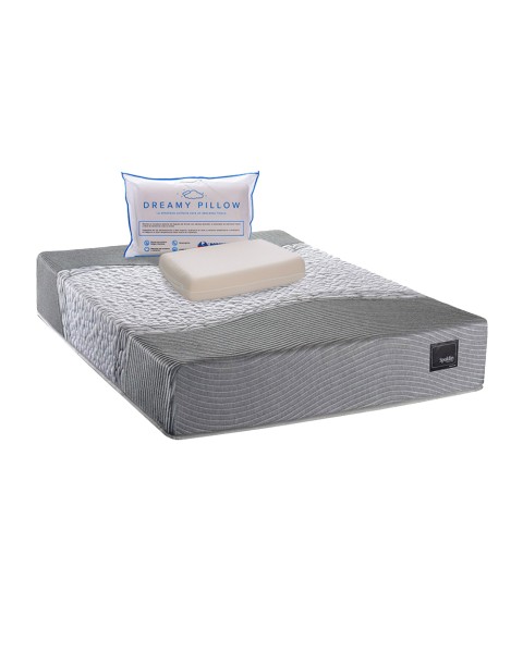 Colchón Spaldin Perfect Firme + Almohada Dreamy  STD.