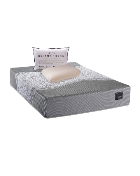 Colchón Spaldin Perfect Plush + Almohada Dreamy Luxe STD.