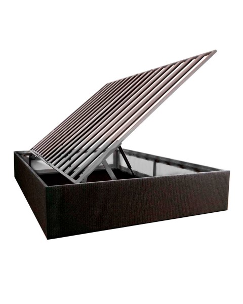 Cama Closet Gris Individual 
