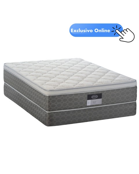 Colchón América Royce + Box + Protección Antimanchas 3 años