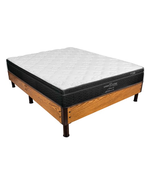 Colchón Dormimundo Sleepy +  Cama Eurobox Desarmable