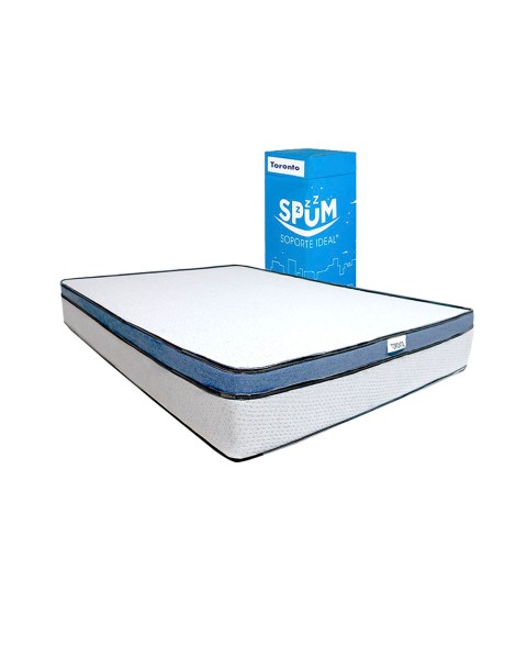 Colchón en Caja Dormimundo Toronto + Almohada Relief STD