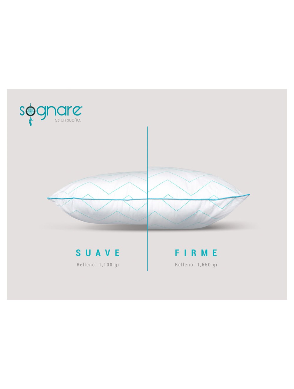 Almohada Sognare Blancos Dormimundo